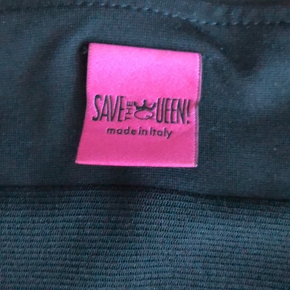 👸SAVE THE QUEEN 👸 JACQUARD QUILTED DRESS👸 - Picture 6 of 7